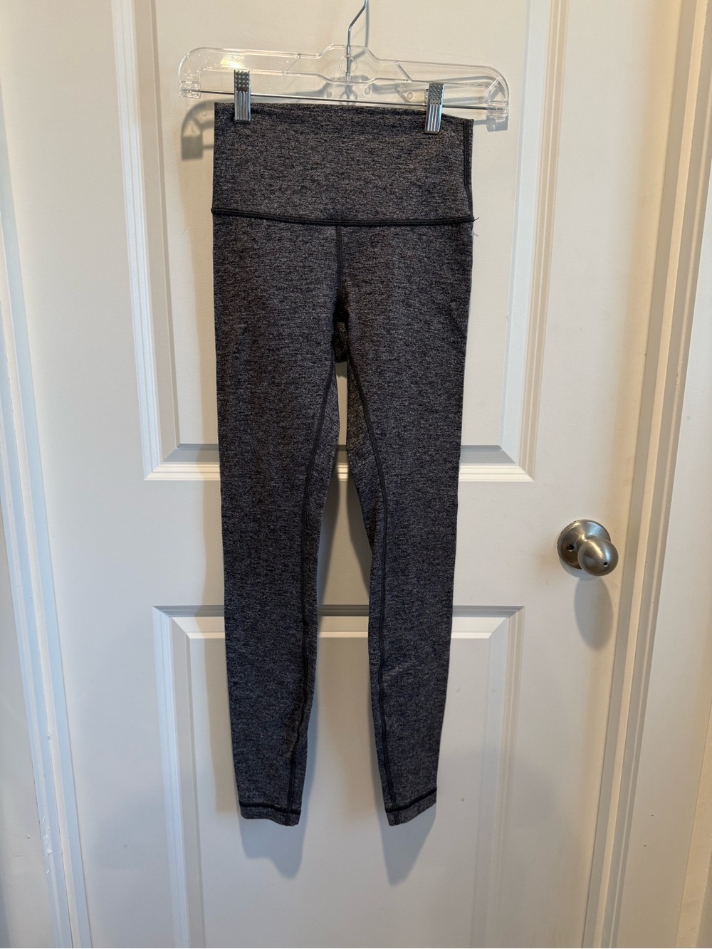 Lululemon Heather Gray High-Rise Athletic Leggings Size 4